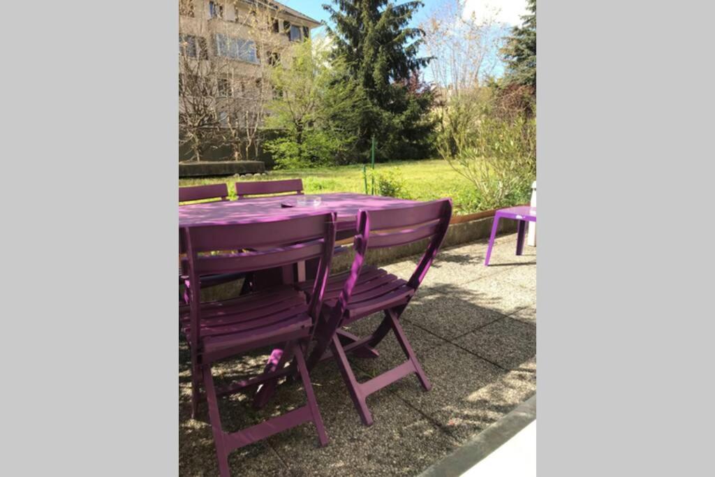 Les Jardins - Terrasse & Jardin Au Calme Leilighet Annecy Eksteriør bilde
